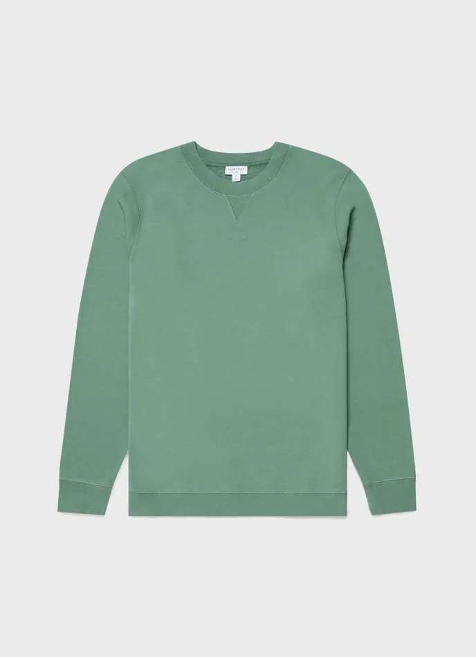 Loopback Sweatshirt Thyme Men SUNSPEL Sweatshirts and Sweatpants
