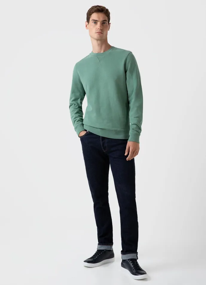 Loopback Sweatshirt Thyme Men SUNSPEL Sweatshirts and Sweatpants
