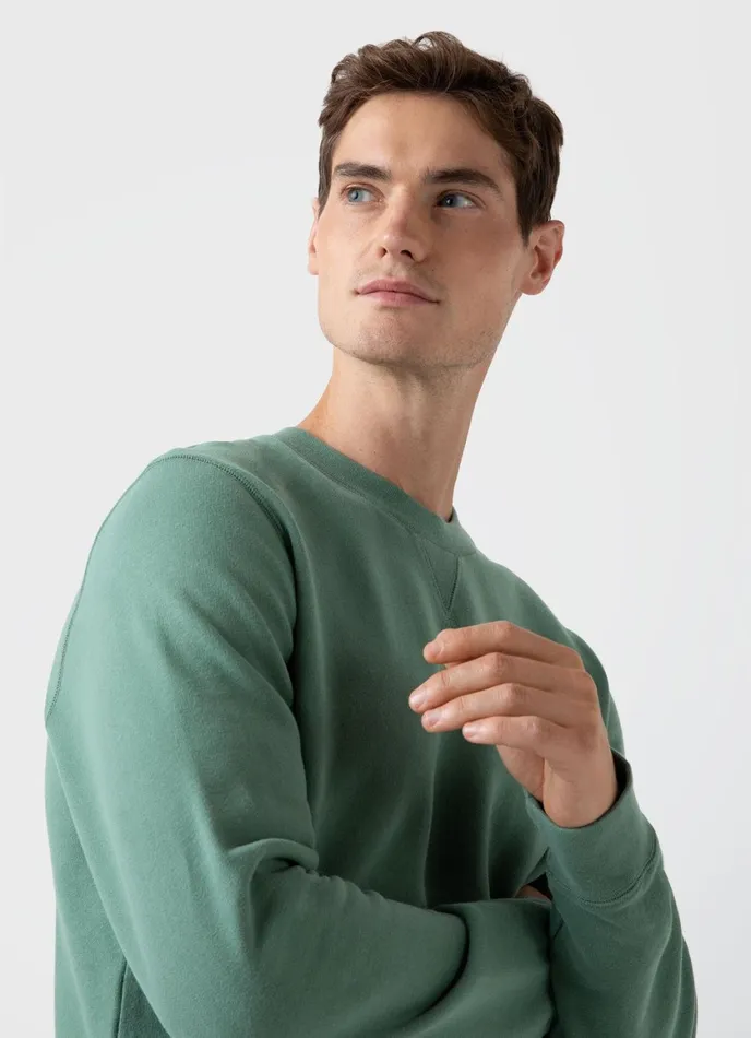 Loopback Sweatshirt Thyme Men SUNSPEL Sweatshirts and Sweatpants