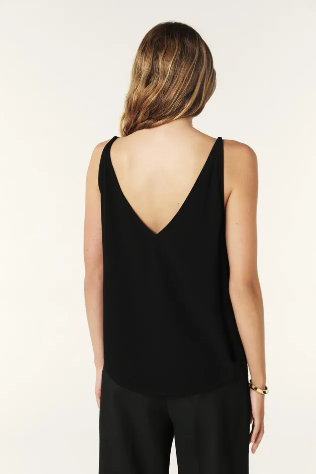 LooseFitting Top Figue Black Women Baandsh Tops and Shirts