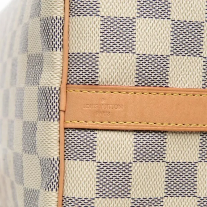 Louis Vuitton Damier Azur Canvas Speedy Bandouliere 35 N41372 8211 Louis Vuitton Handbag Store Women Louis Vuitton Speedy Bag