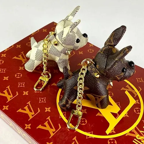 Louis Vuitton Dog Charm Keychain 8211 Louis Vuitton Handbag Store Women Louis Vuitton Card Holder and Keychain