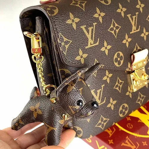 Louis Vuitton Dog Charm Keychain 8211 Louis Vuitton Handbag Store Women Louis Vuitton Card Holder and Keychain