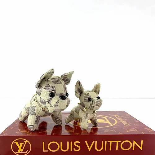 Louis Vuitton Dog Charm Keychain 8211 Louis Vuitton Handbag Store Women Louis Vuitton Card Holder and Keychain