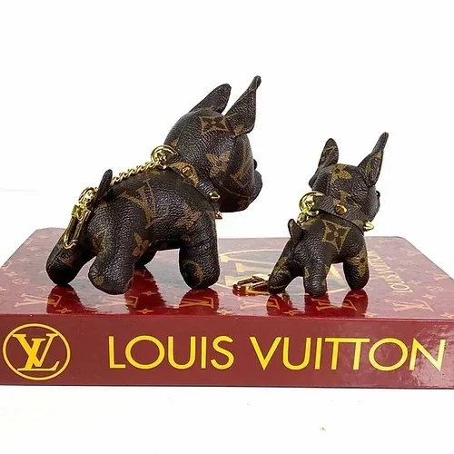 Louis Vuitton Dog Charm Keychain 8211 Louis Vuitton Handbag Store Women Louis Vuitton Card Holder and Keychain