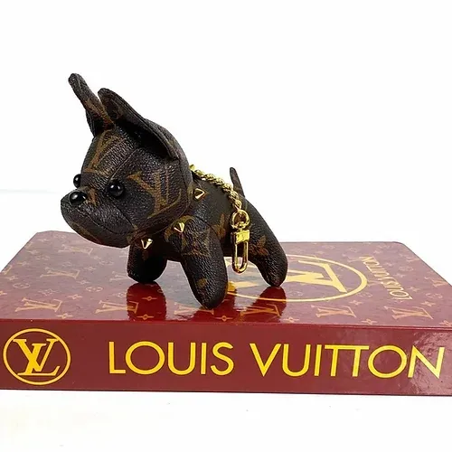 Louis Vuitton Dog Charm Keychain 8211 Louis Vuitton Handbag Store Women Louis Vuitton Card Holder and Keychain