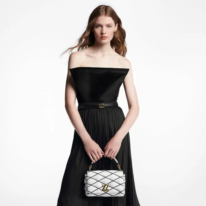 Louis Vuitton M22890 GO14 MM WhiteBlack 8211 Louis Vuitton Handbag Store Women Louis Vuitton Twist Bag