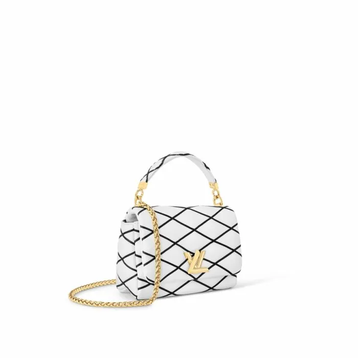 Louis Vuitton M22890 GO14 MM WhiteBlack 8211 Louis Vuitton Handbag Store Women Louis Vuitton Twist Bag
