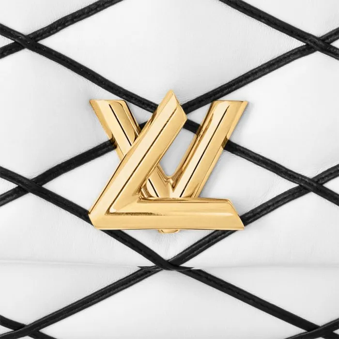 Louis Vuitton M22890 GO14 MM WhiteBlack 8211 Louis Vuitton Handbag Store Women Louis Vuitton Twist Bag
