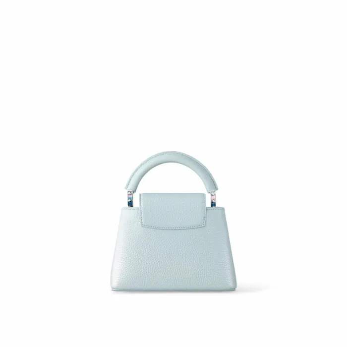 Louis Vuitton M23289 LV SKI Capucines Mini Blue Glacier 8211 Louis Vuitton Handbag Store Women Louis Vuitton Capucines Bag