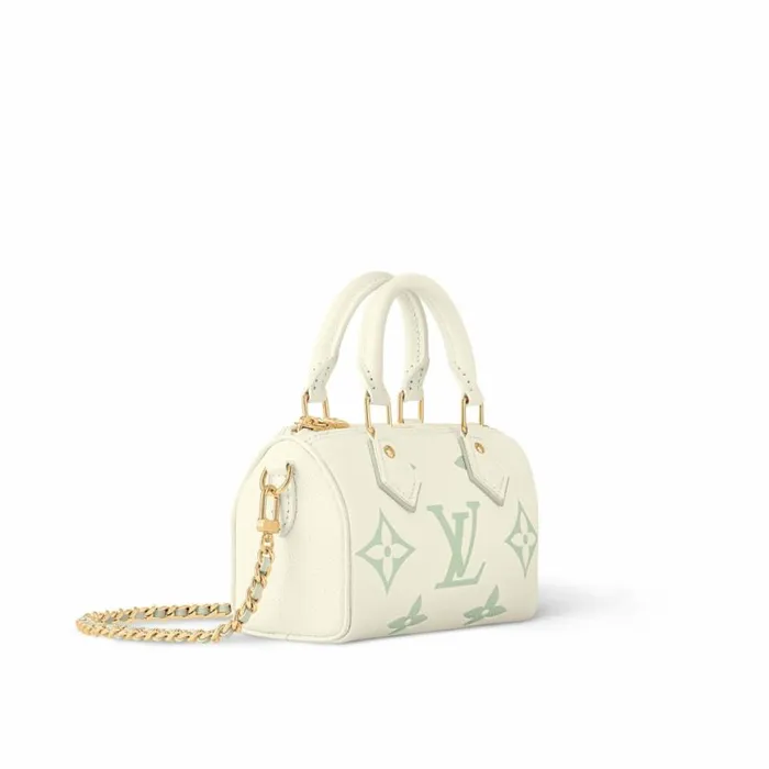 Louis Vuitton M24169 Nano Speedy Matcha Green 8211 Louis Vuitton Handbag Store Women Louis Vuitton Speedy Bag