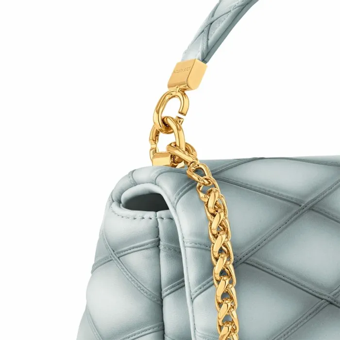 Louis Vuitton M24186 GO14 MM Ecume Gray 8211 Louis Vuitton Handbag Store Women Louis Vuitton Twist Bag