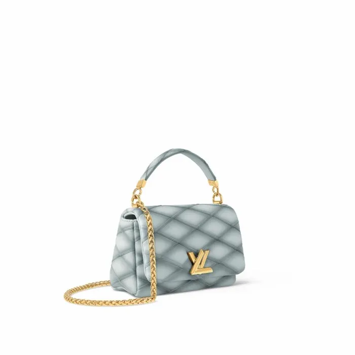Louis Vuitton M24186 GO14 MM Ecume Gray 8211 Louis Vuitton Handbag Store Women Louis Vuitton Twist Bag