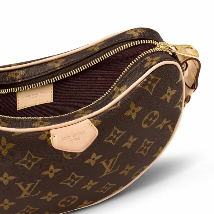 Louis Vuitton M46828 Croissant MM Monogram 8211 Louis Vuitton Handbag Store Women Louis Vuitton Loop Hobo Bag