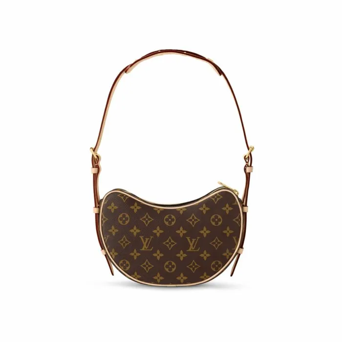 Louis Vuitton M46828 Croissant MM Monogram 8211 Louis Vuitton Handbag Store Women Louis Vuitton Loop Hobo Bag