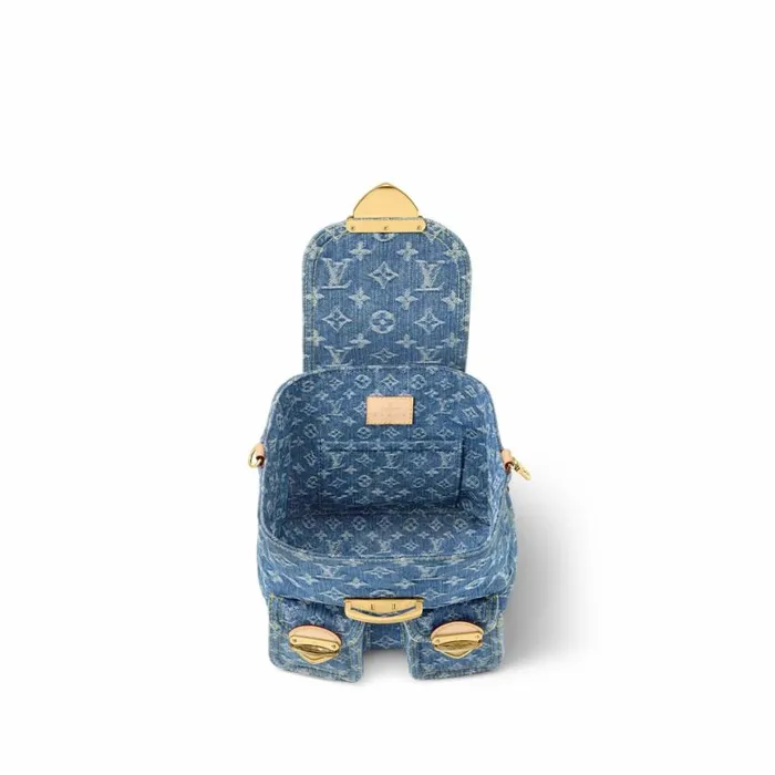 Louis Vuitton M46836 Venice Denim Blue 8211 Louis Vuitton Handbag Store Women Louis Vuitton Backpacks