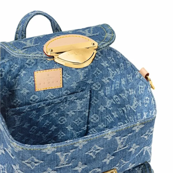 Louis Vuitton M46836 Venice Denim Blue 8211 Louis Vuitton Handbag Store Women Louis Vuitton Backpacks