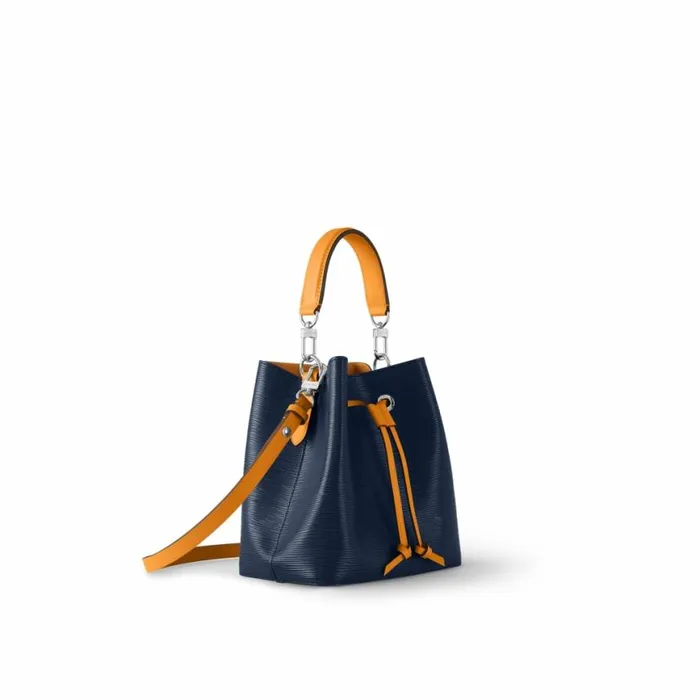 Louis Vuitton M53610 Epi Leather Indigo Safran Nono BB 8211 Louis Vuitton Handbag Store Women Louis Vuitton NeoNoe Bag