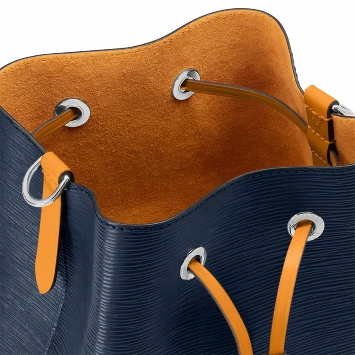 Louis Vuitton M53610 Epi Leather Indigo Safran Nono BB 8211 Louis Vuitton Handbag Store Women Louis Vuitton NeoNoe Bag