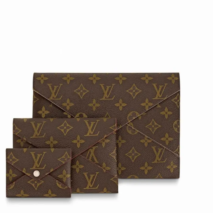 Louis Vuitton M62034 Pochette Kirigami Monogram Brown 8211 Louis Vuitton Handbag Store Women Louis Vuitton Shoulder and Totes