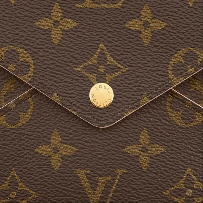 Louis Vuitton M62034 Pochette Kirigami Monogram Brown 8211 Louis Vuitton Handbag Store Women Louis Vuitton Shoulder and Totes