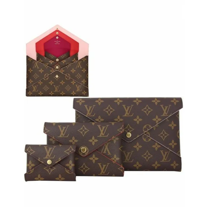 Louis Vuitton M62034 Pochette Kirigami Monogram Brown 8211 Louis Vuitton Handbag Store Women Louis Vuitton Shoulder and Totes