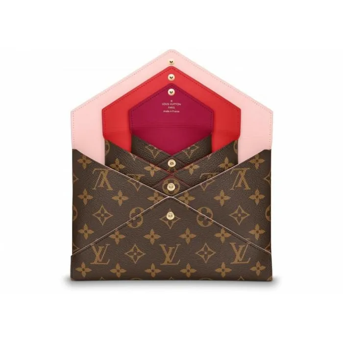 Louis Vuitton M62034 Pochette Kirigami Monogram Brown 8211 Louis Vuitton Handbag Store Women Louis Vuitton Shoulder and Totes