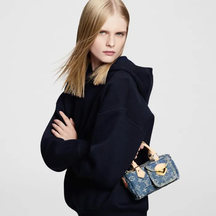 Louis Vuitton M82950 Nano Speedy Denim Blue 8211 Louis Vuitton Handbag Store Women Louis Vuitton Speedy Bag