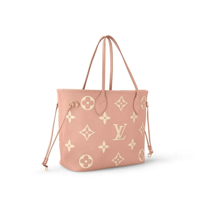 Louis Vuitton Neverfull MM M46329 Trianon Pink Cream 8211 Louis Vuitton Handbag Store Women Louis Vuitton Neverfull Bag