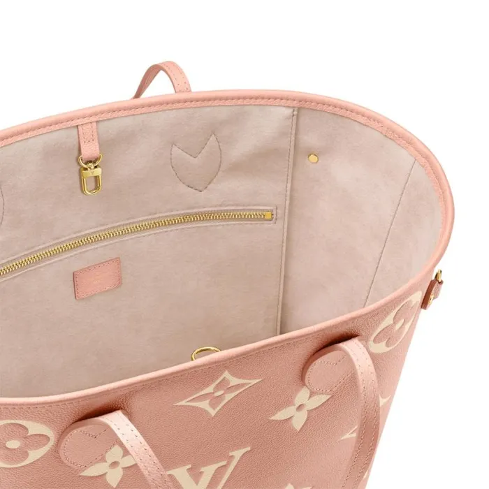Louis Vuitton Neverfull MM M46329 Trianon Pink Cream 8211 Louis Vuitton Handbag Store Women Louis Vuitton Neverfull Bag