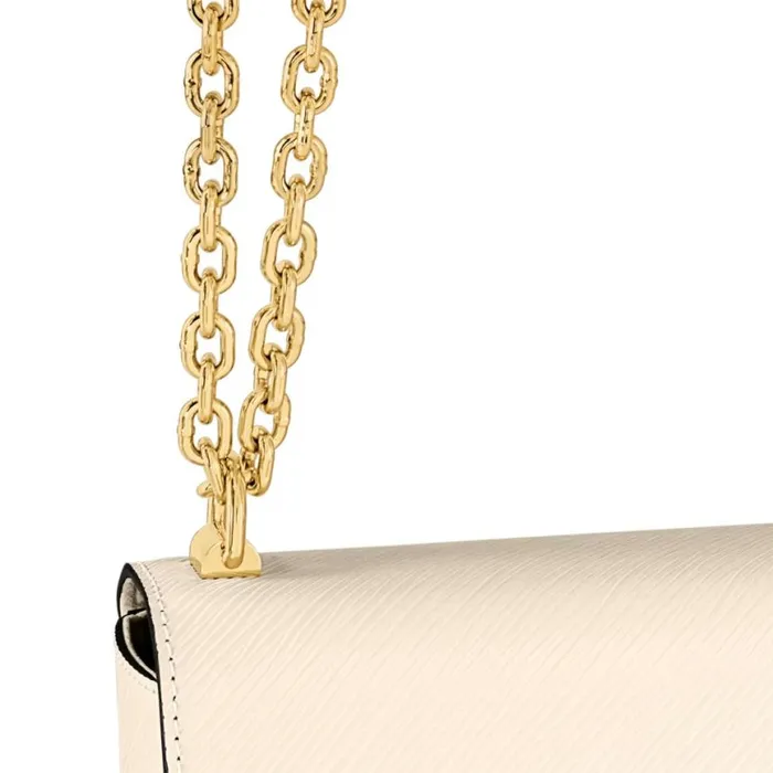 Louis Vuitton Quartz White M21116 Twist MM 8211 Louis Vuitton Handbag Store Women Louis Vuitton Twist Bag