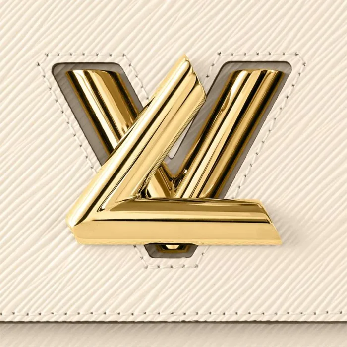 Louis Vuitton Quartz White M21116 Twist MM 8211 Louis Vuitton Handbag Store Women Louis Vuitton Twist Bag