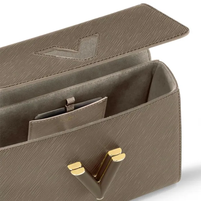 Louis Vuitton Smokey Brown M58772 Twist MM 8211 Louis Vuitton Handbag Store Women Louis Vuitton Twist Bag