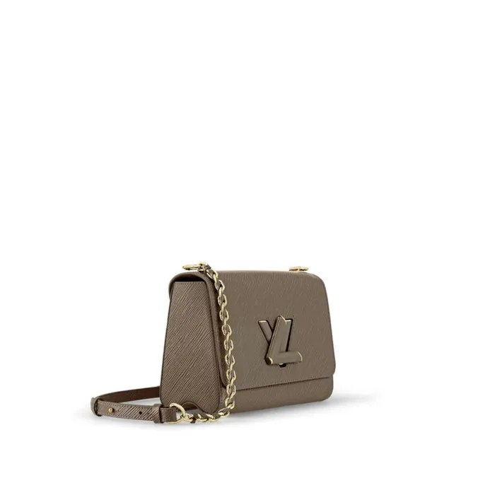 Louis Vuitton Smokey Brown M58772 Twist MM 8211 Louis Vuitton Handbag Store Women Louis Vuitton Twist Bag