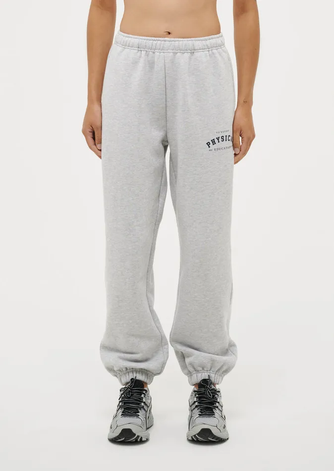 Loungewear PHYSICAL TRACKPANT IN GREY MARL 8211 PE Nation Women