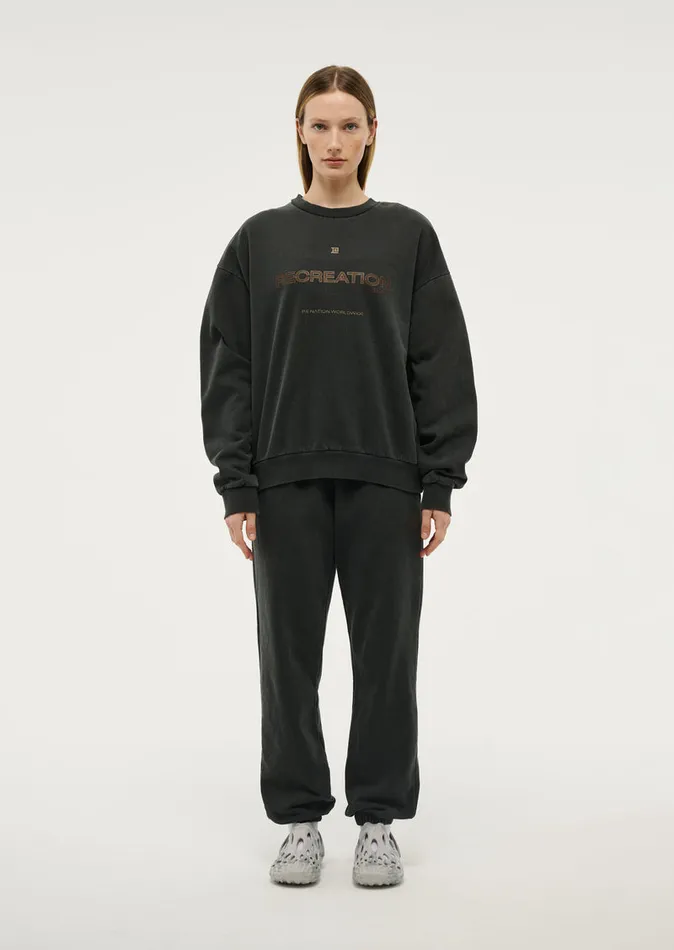 Loungewear Women TEAM RECORD SWEAT IN WASHED MARINE BLUE PE Nation