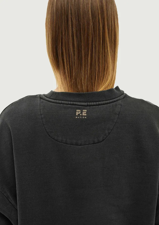 Loungewear Women TEAM RECORD SWEAT IN WASHED MARINE BLUE PE Nation
