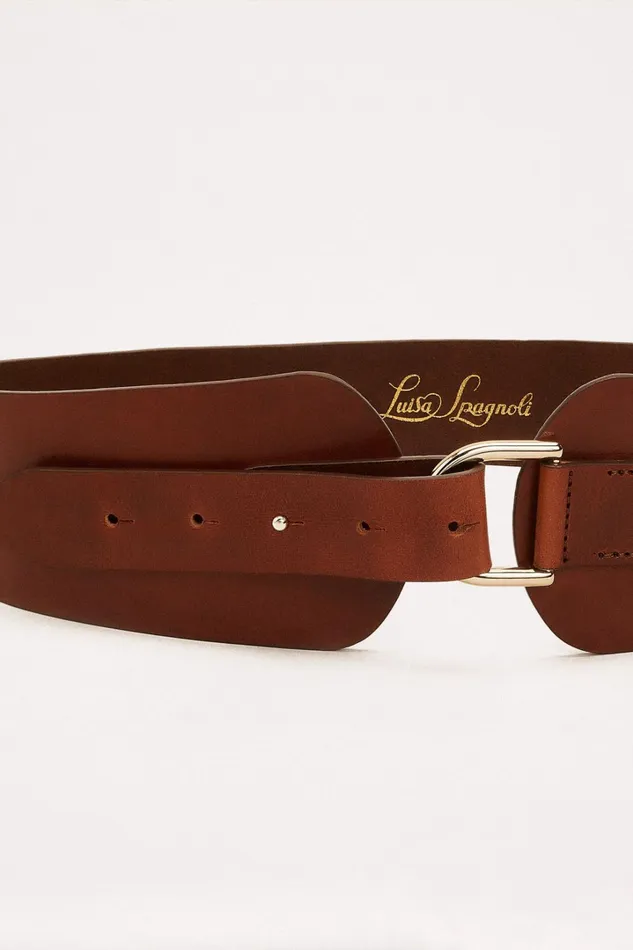 Luisa Spagnoli Belts Women Doriana Tobaccolight Gold Luisa Spagnoli Belts Women Doriana Tobaccolight Gold