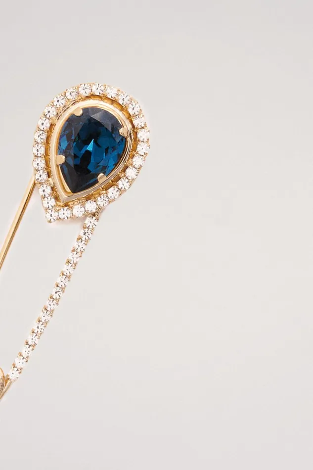 Luisa Spagnoli Bijoux Women Naki Bluenickelgold