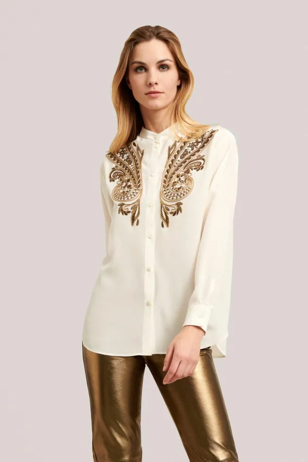 Luisa Spagnoli Blouses And Shirts Women Lanty Cream
