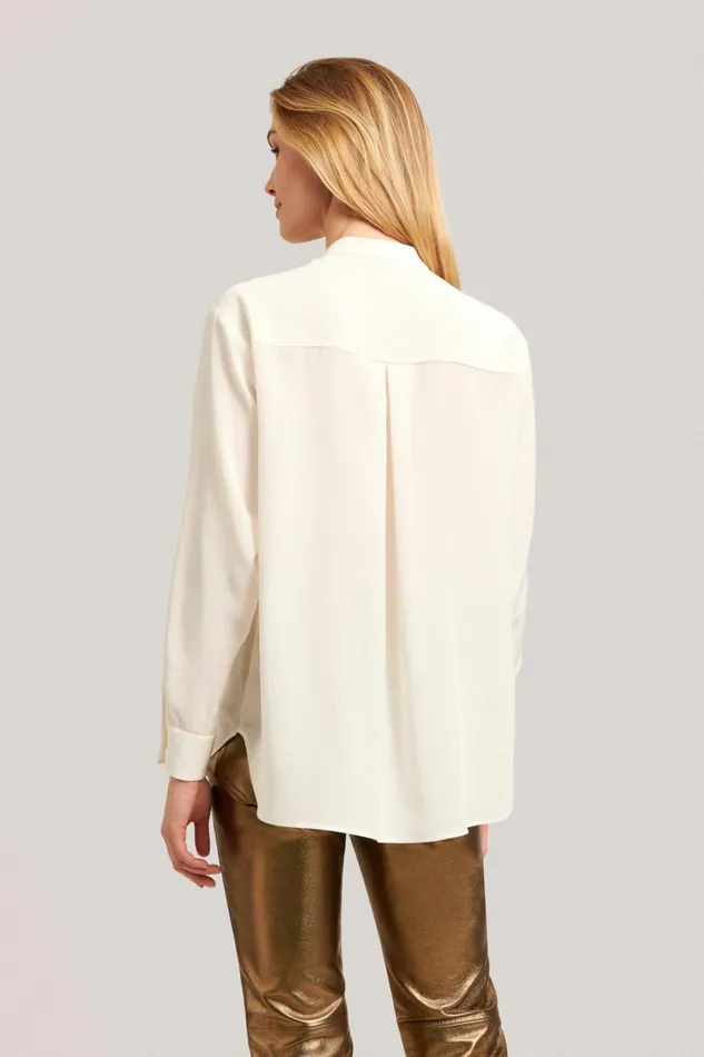 Luisa Spagnoli Blouses And Shirts Women Lanty Cream Luisa Spagnoli Blouses And Shirts Women Lanty Cream