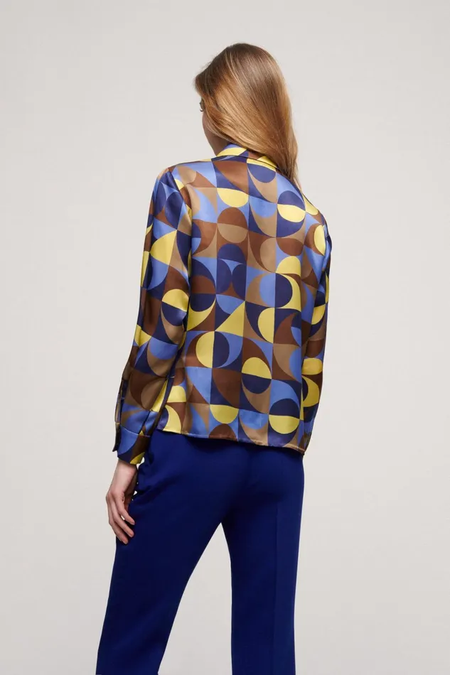 Luisa Spagnoli Blouses And Shirts Women Locale Bluetobacco Luisa Spagnoli Blouses And Shirts Women Locale Bluetobacco