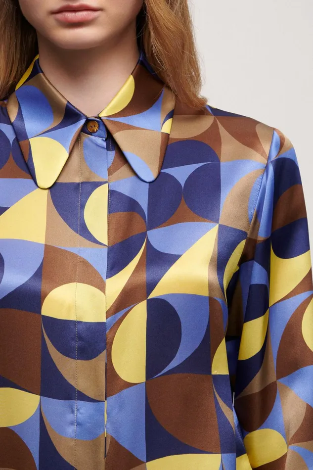 Luisa Spagnoli Blouses And Shirts Women Locale Bluetobacco Luisa Spagnoli Blouses And Shirts Women Locale Bluetobacco
