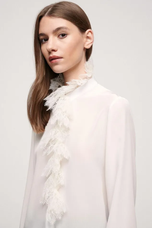 Luisa Spagnoli Blouses And Shirts Women Lode Cream