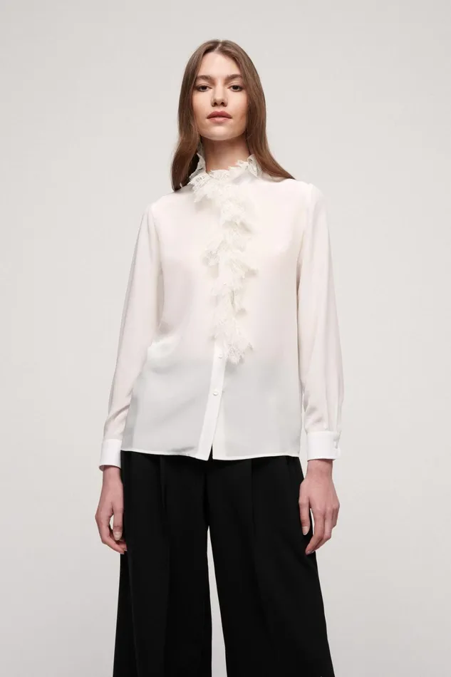 Luisa Spagnoli Blouses And Shirts Women Lode Cream
