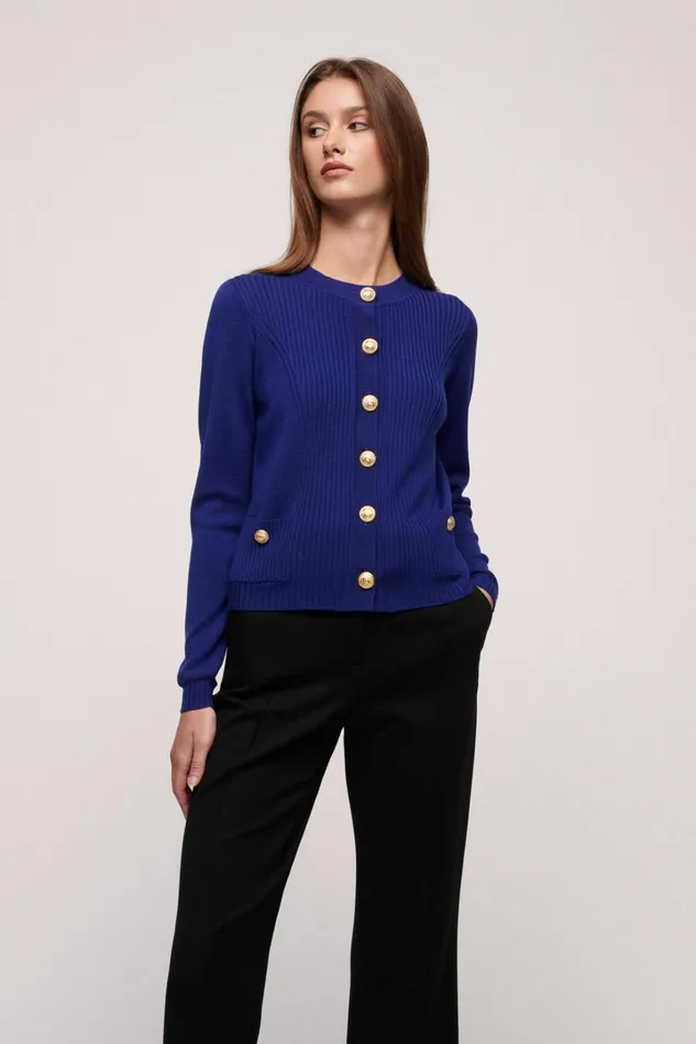 Luisa Spagnoli Cardigan Women Mentalista Bluette