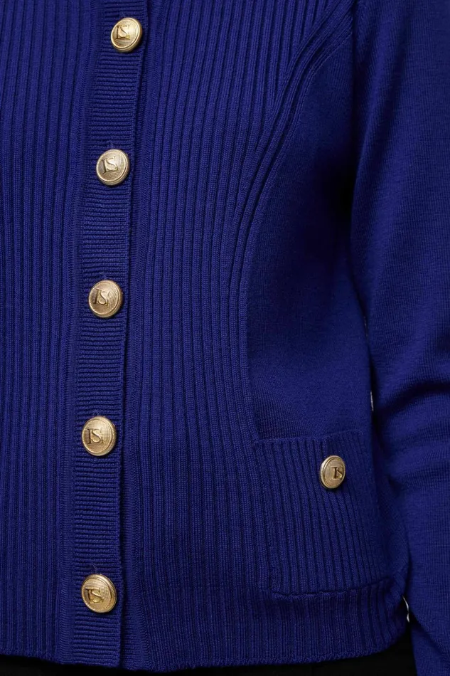 Luisa Spagnoli Cardigan Women Mentalista Bluette Luisa Spagnoli Cardigan Women Mentalista Bluette