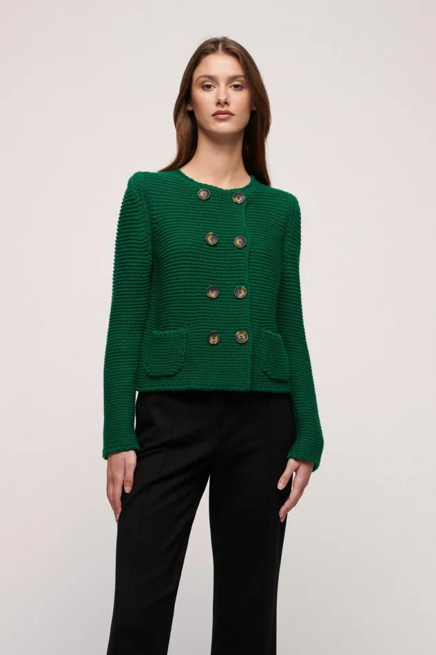 Luisa Spagnoli Cardigan Women Mordente Green
