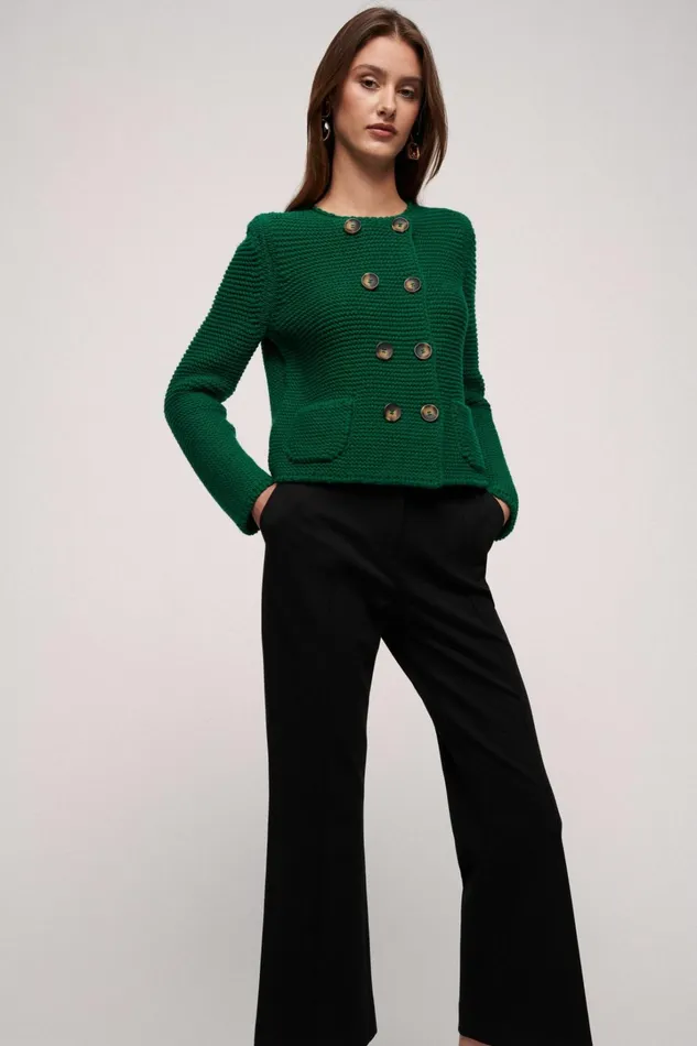 Luisa Spagnoli Cardigan Women Mordente Green