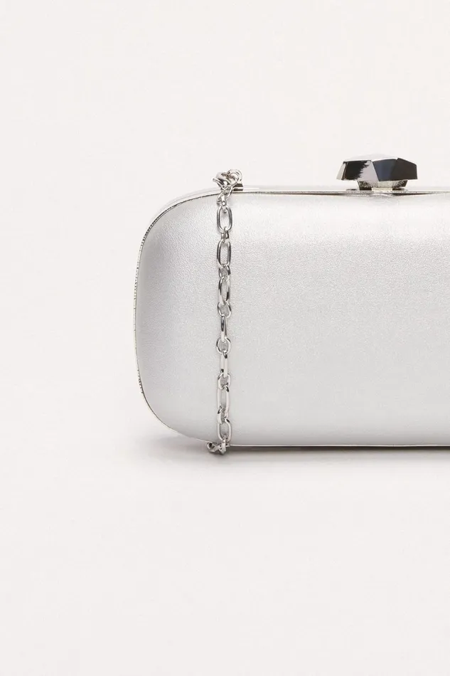 Luisa Spagnoli Clutch And Pochette Women Identica Nickel Luisa Spagnoli Clutch And Pochette Women Identica Nickel